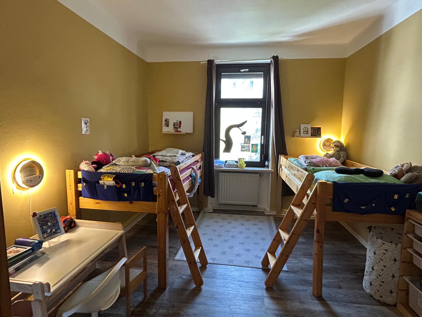 Kinderzimmer 2 Hochbetten Fuchsbau