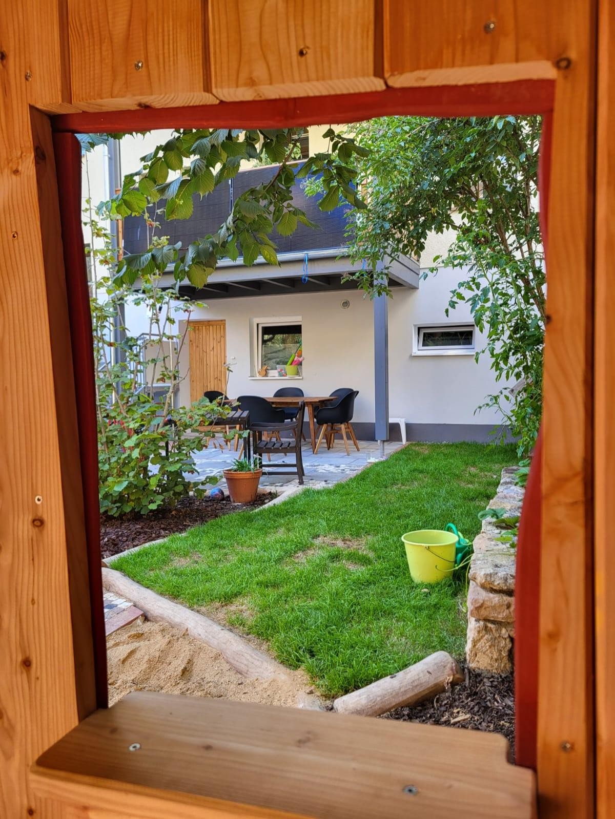 Einblick in den Garten