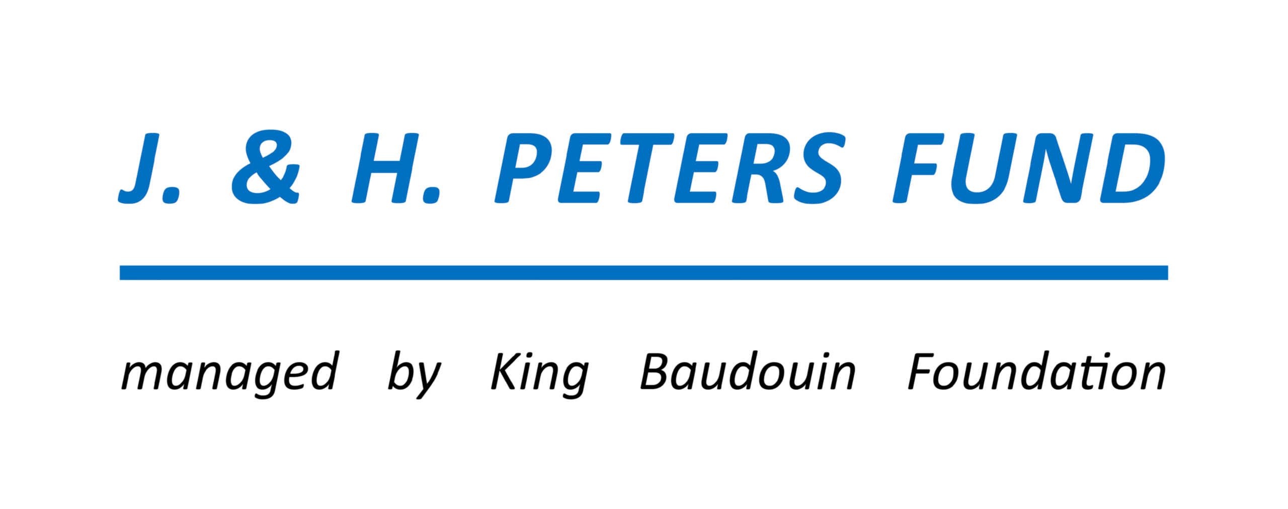J. & H. Peters Fund, verwaltet von der King-Baudouin-Stiftung